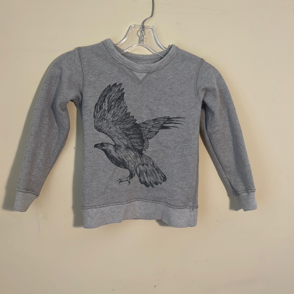 Boys French Organic Cotton Sweatshirt Size 5/6
